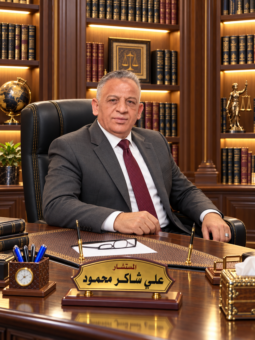 Executive Portrait in a Walnut Library.png
